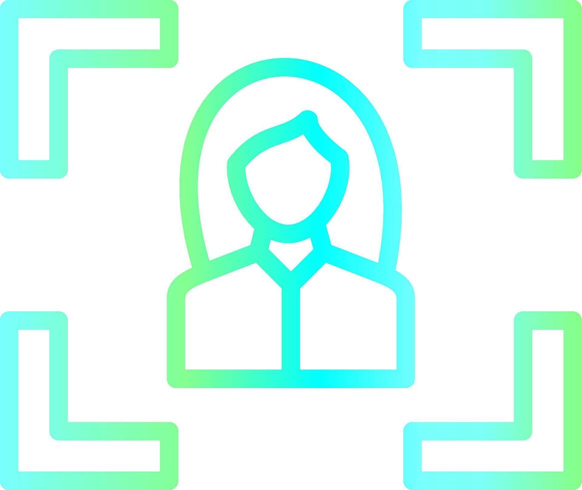 Portrait Creative Icon Design vector