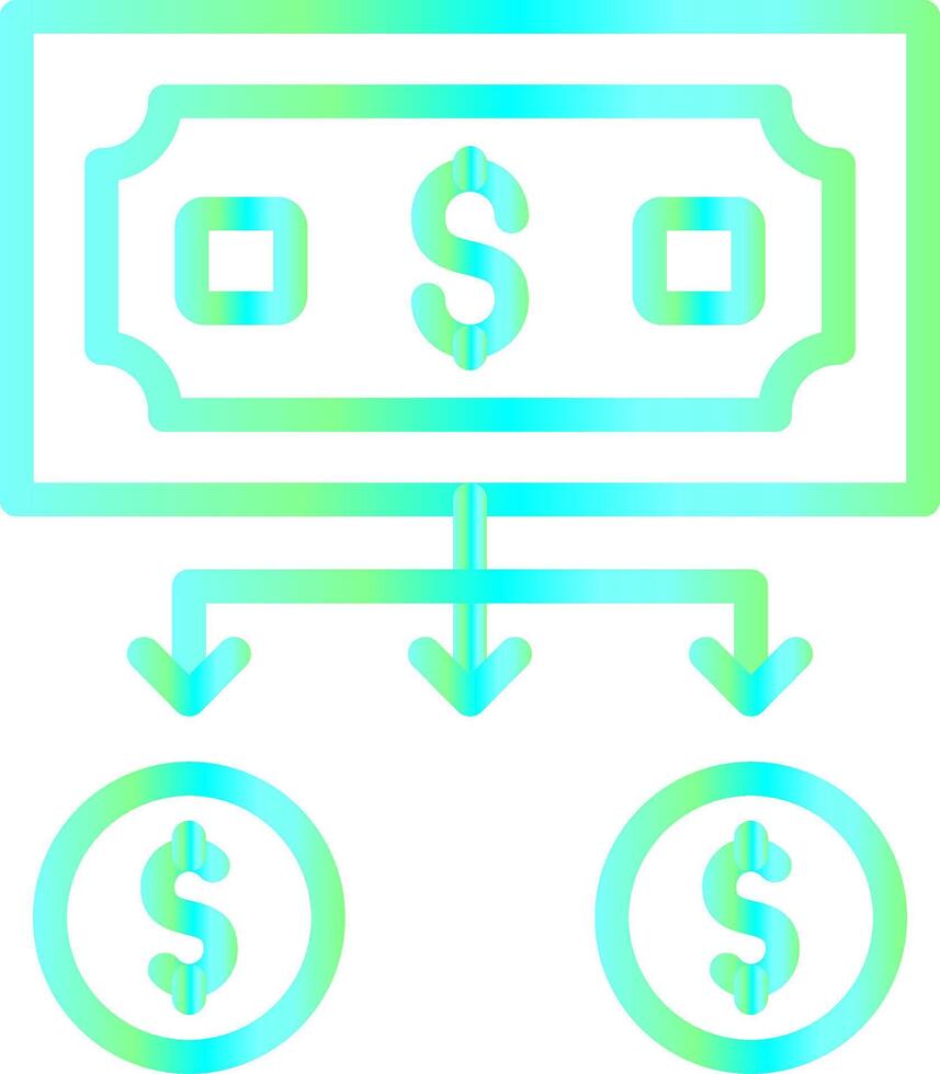 Money Creative Icon Design vector
