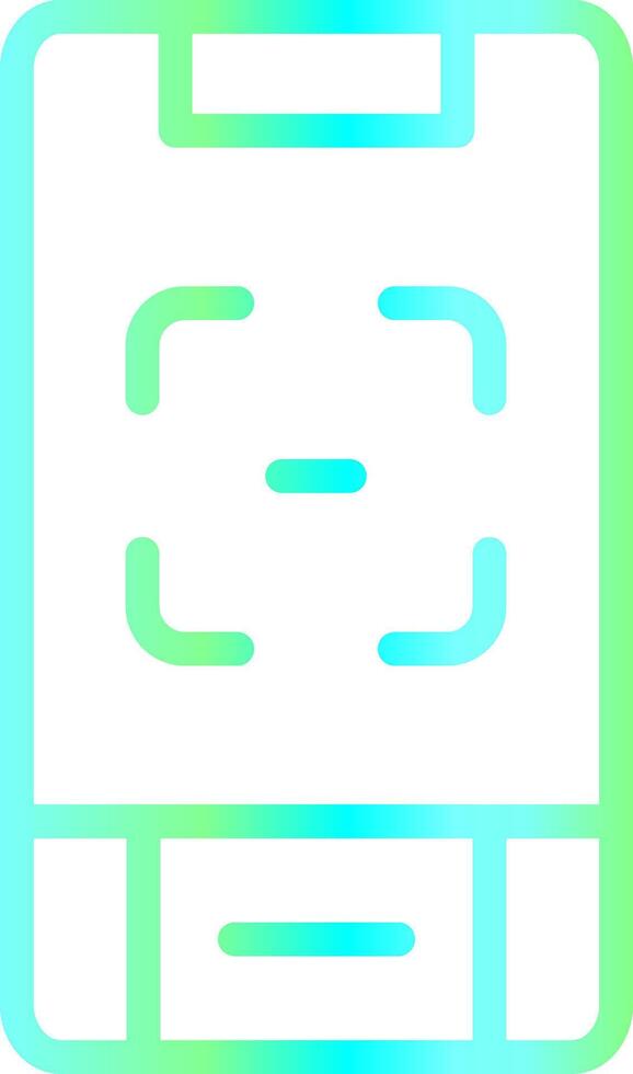 Line Blue Green Gradient Design vector
