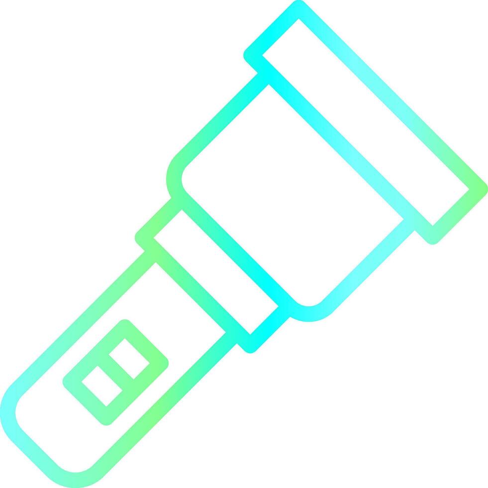 Flashlight Creative Icon Design vector