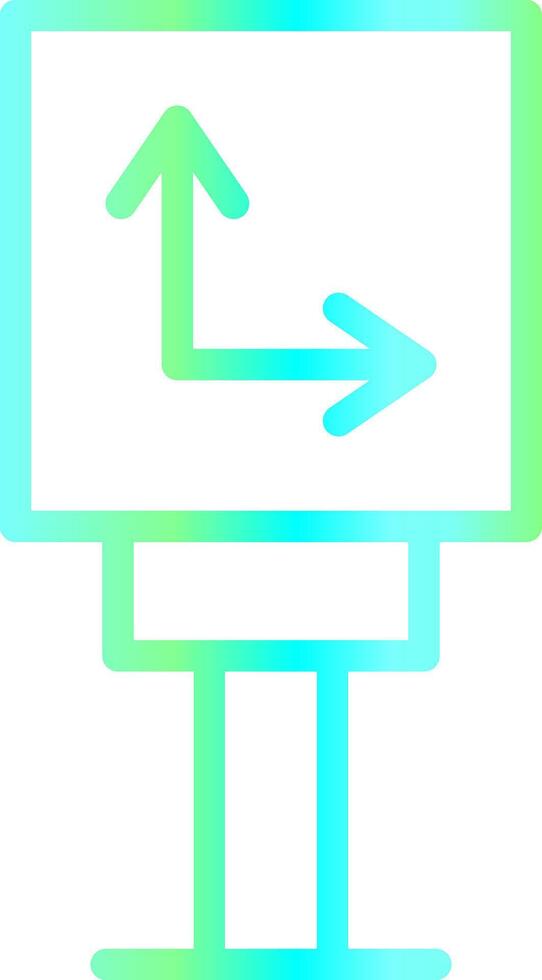 Roads Creative Icon Design vector