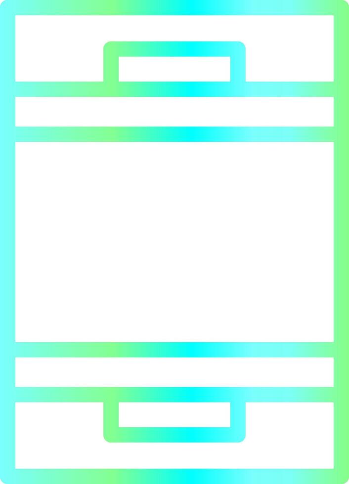 Mobile Phone Creative Icon Design vector