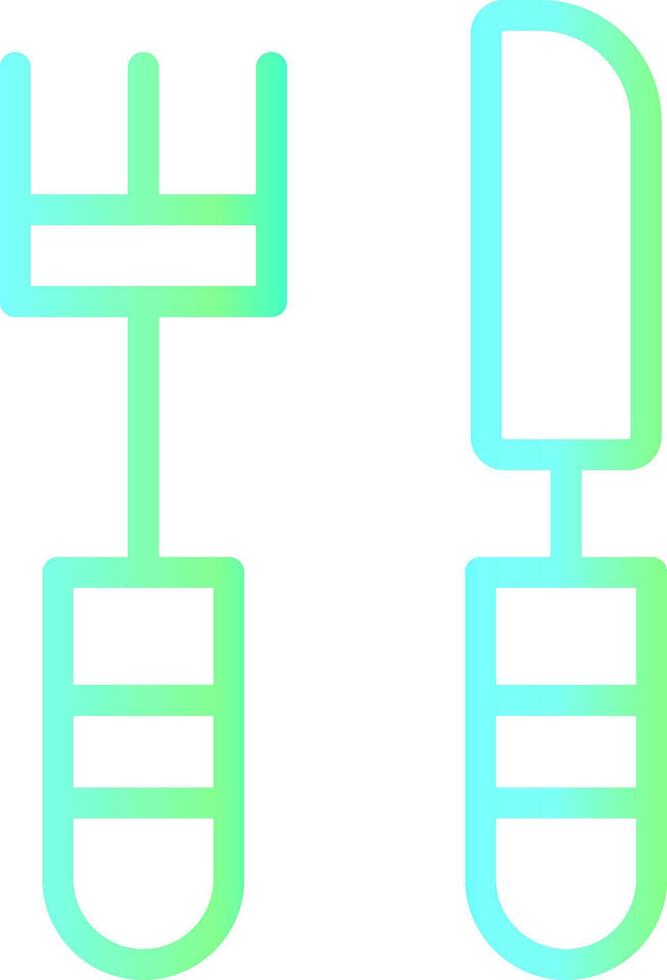 Line Blue Green Gradient Design vector