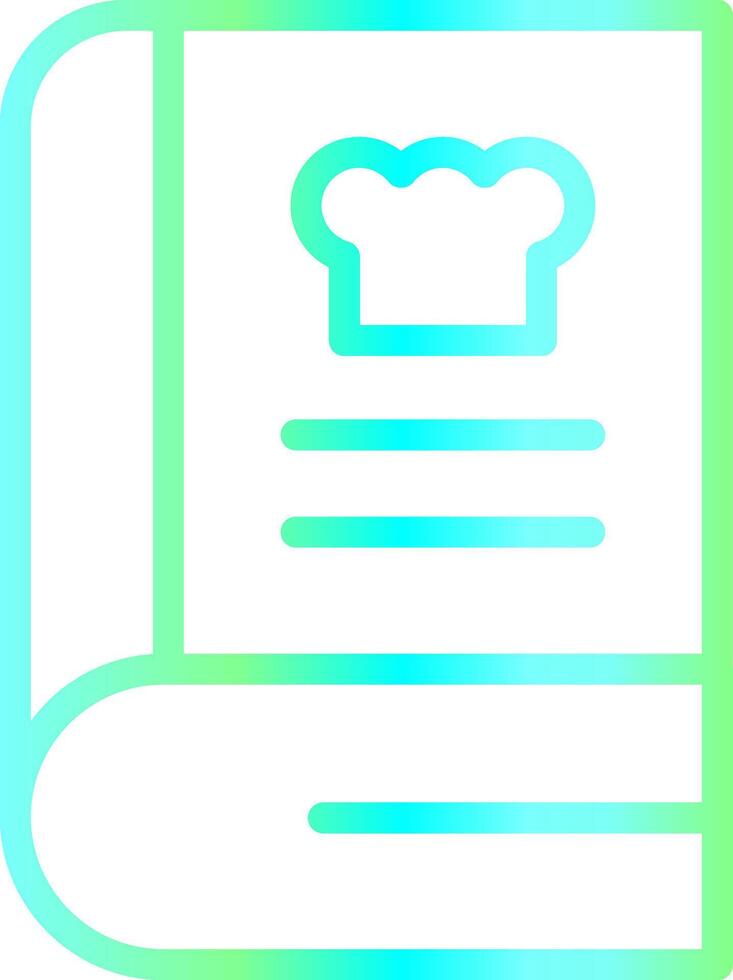 Recipes Creative Icon Design vector