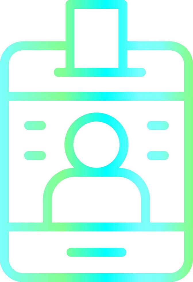 Ski Pass Creative Icon Design vector