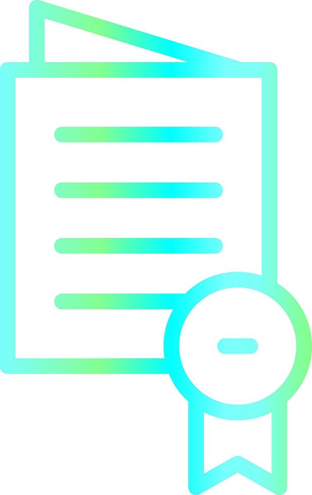 Certificate Creative Icon Design vector