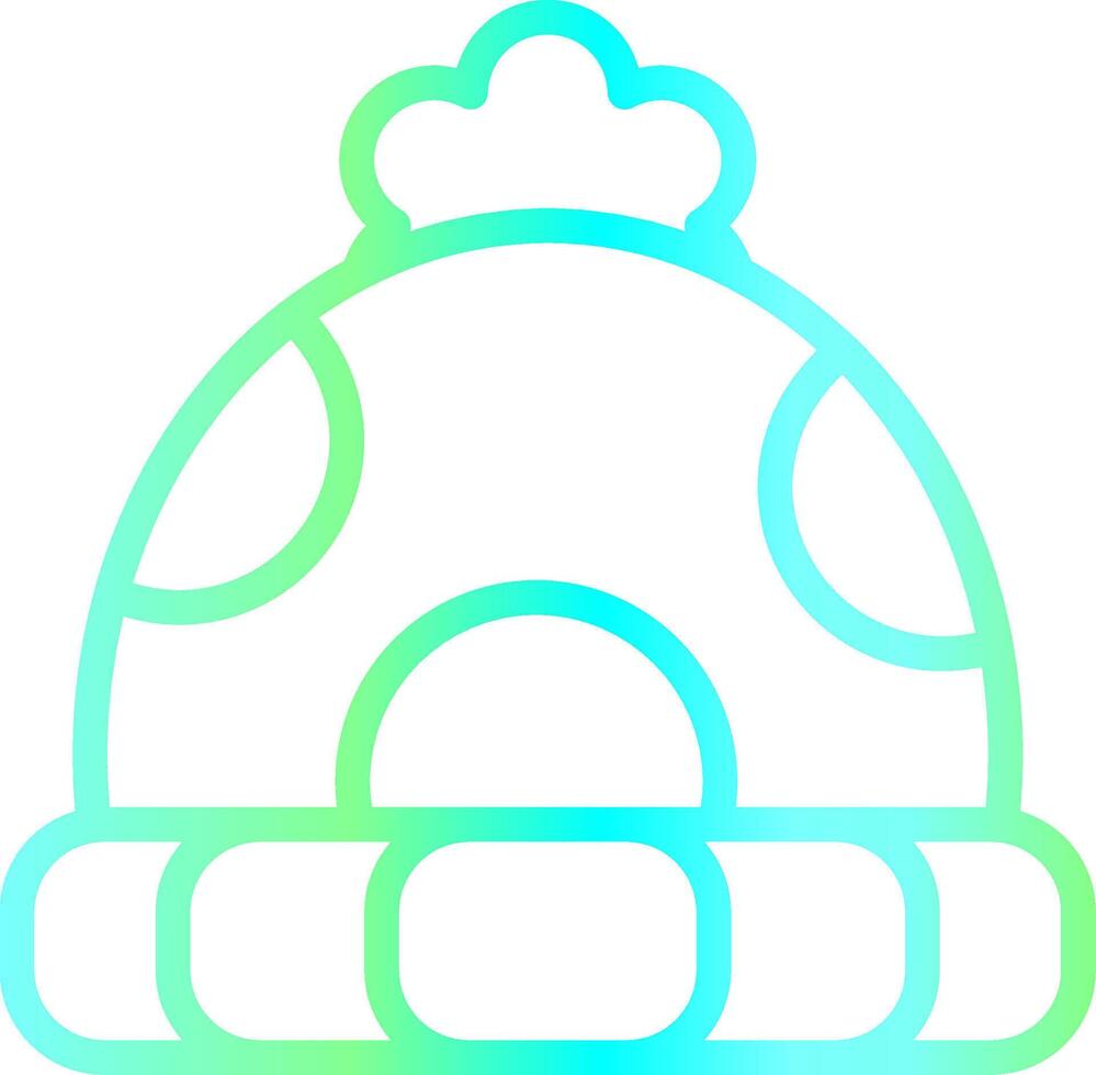 Beanie Creative Icon Design vector