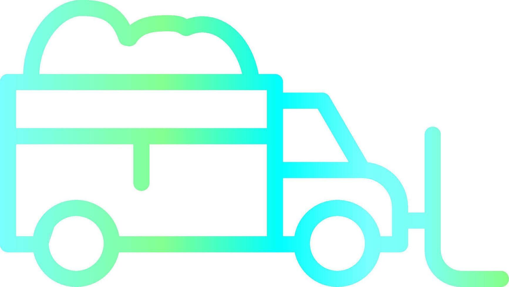 Snowplow Creative Icon Design vector