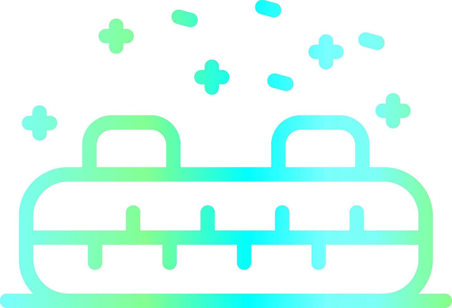 Inflatable Sled Creative Icon Design vector