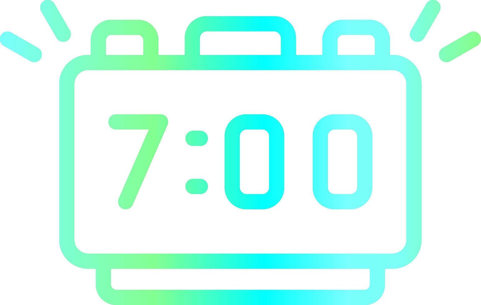 Alarm Creative Icon Design vector