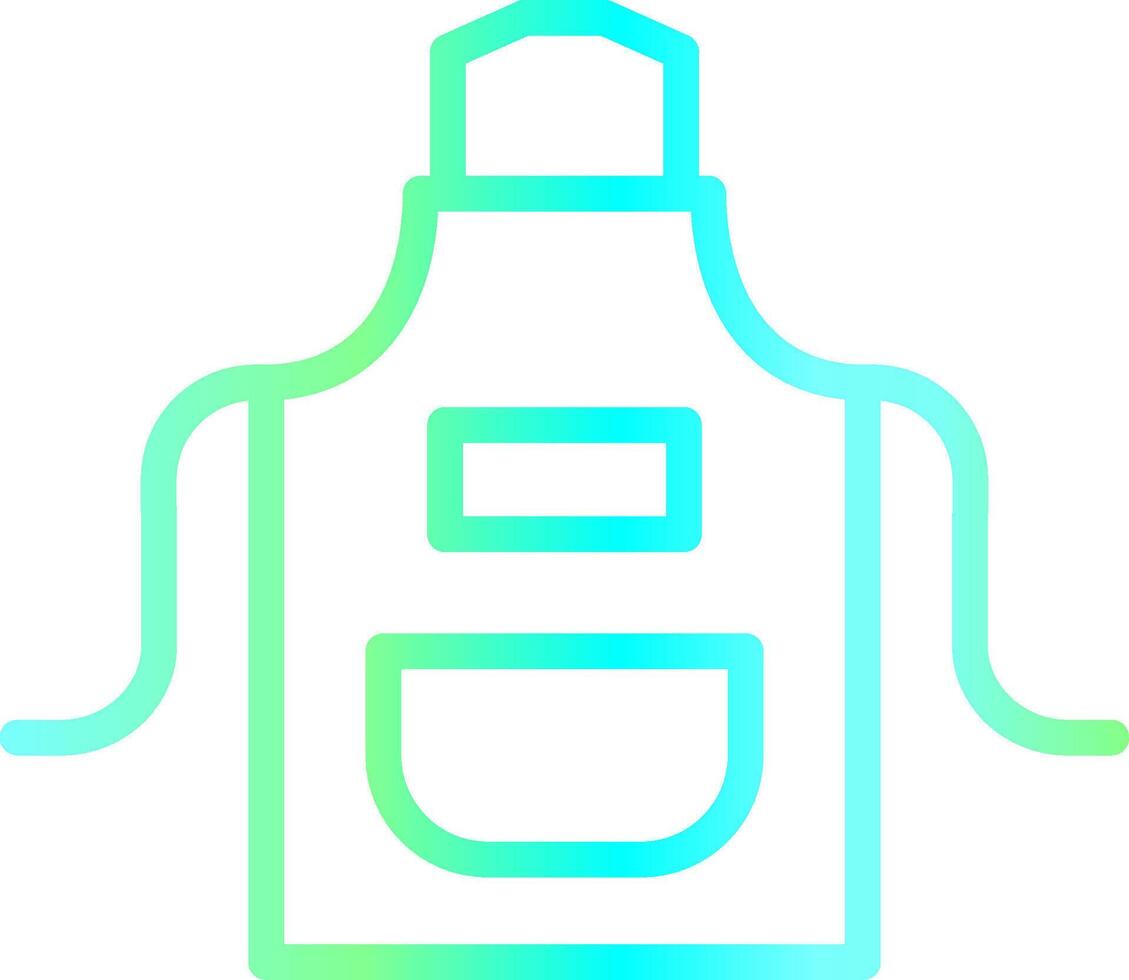 Apron Creative Icon Design vector