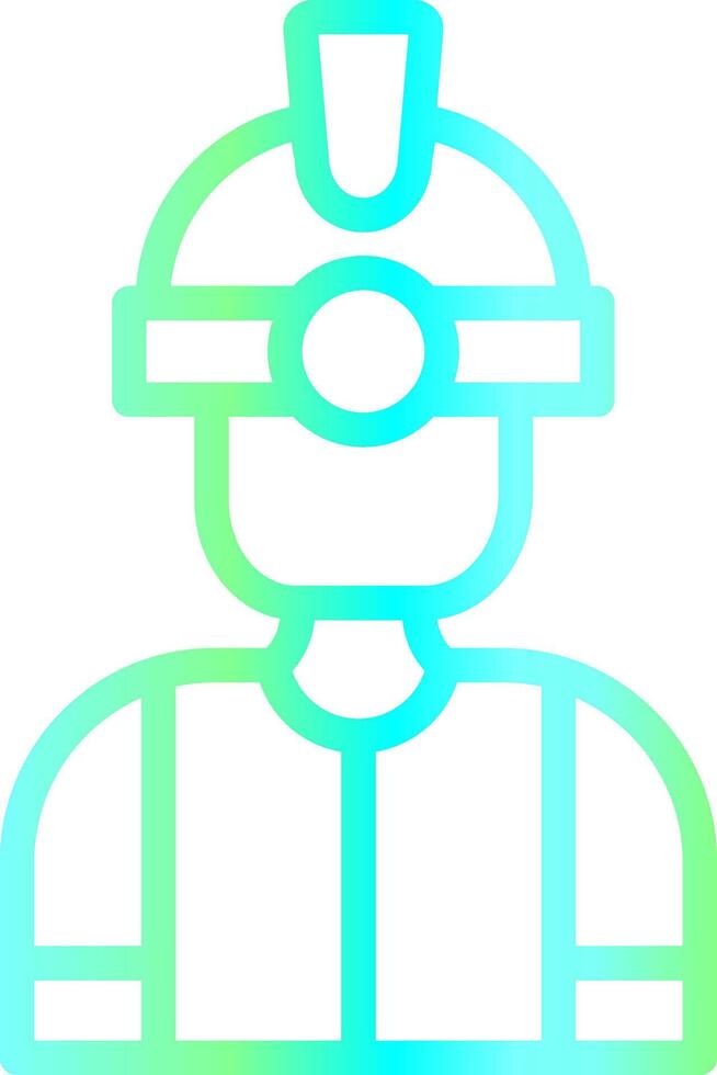 Worker Creative Icon Design vector