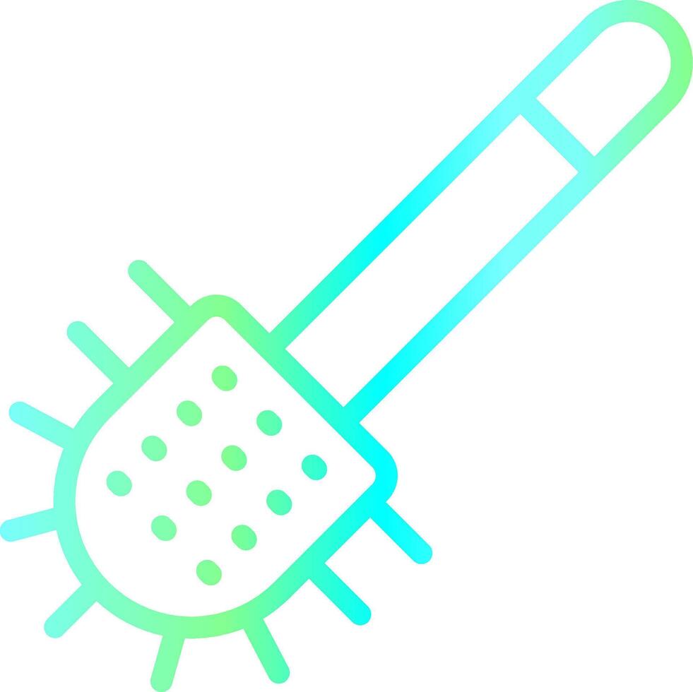 Toilet Brush Creative Icon Design vector