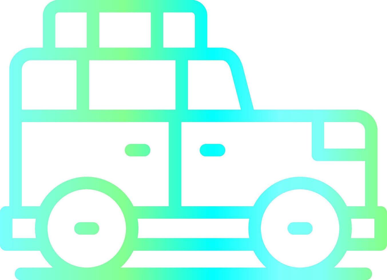 Suv Creative Icon Design vector