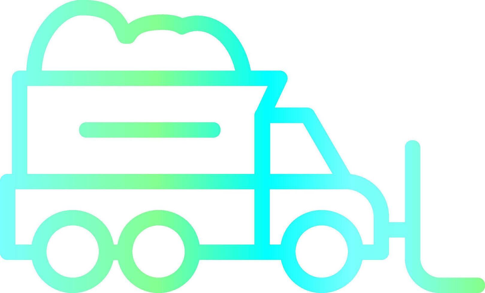 Snowplow Creative Icon Design vector