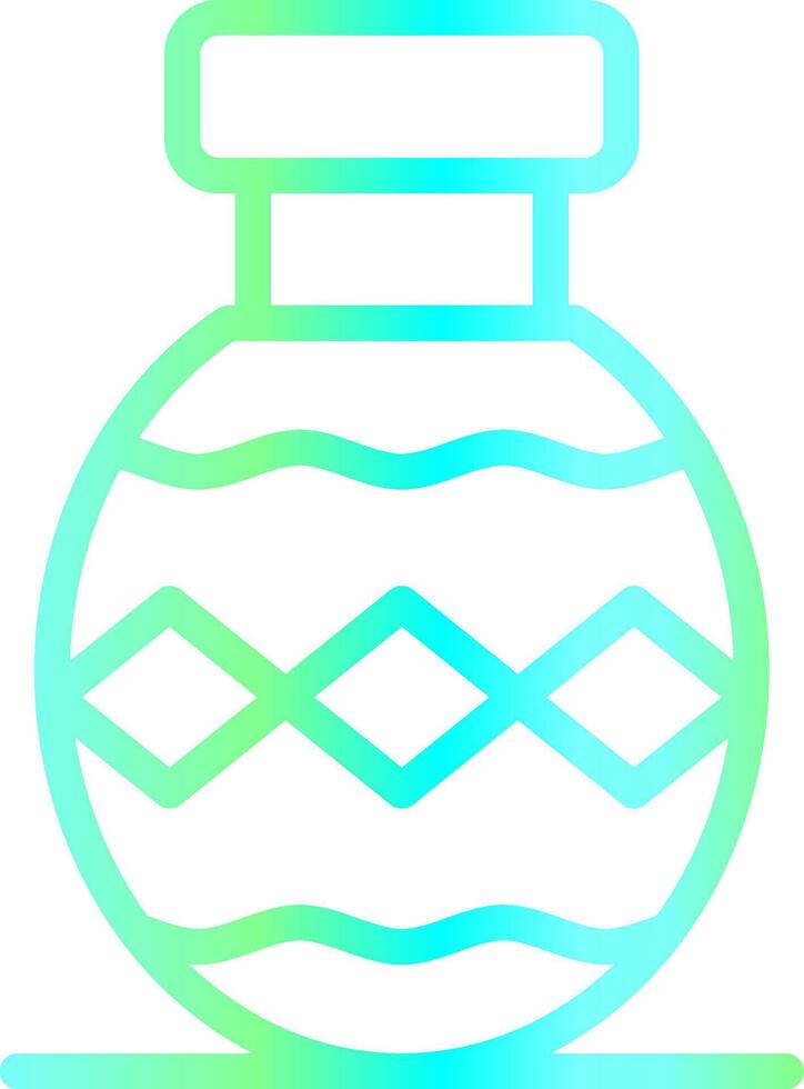 Line Blue Green Gradient Design vector