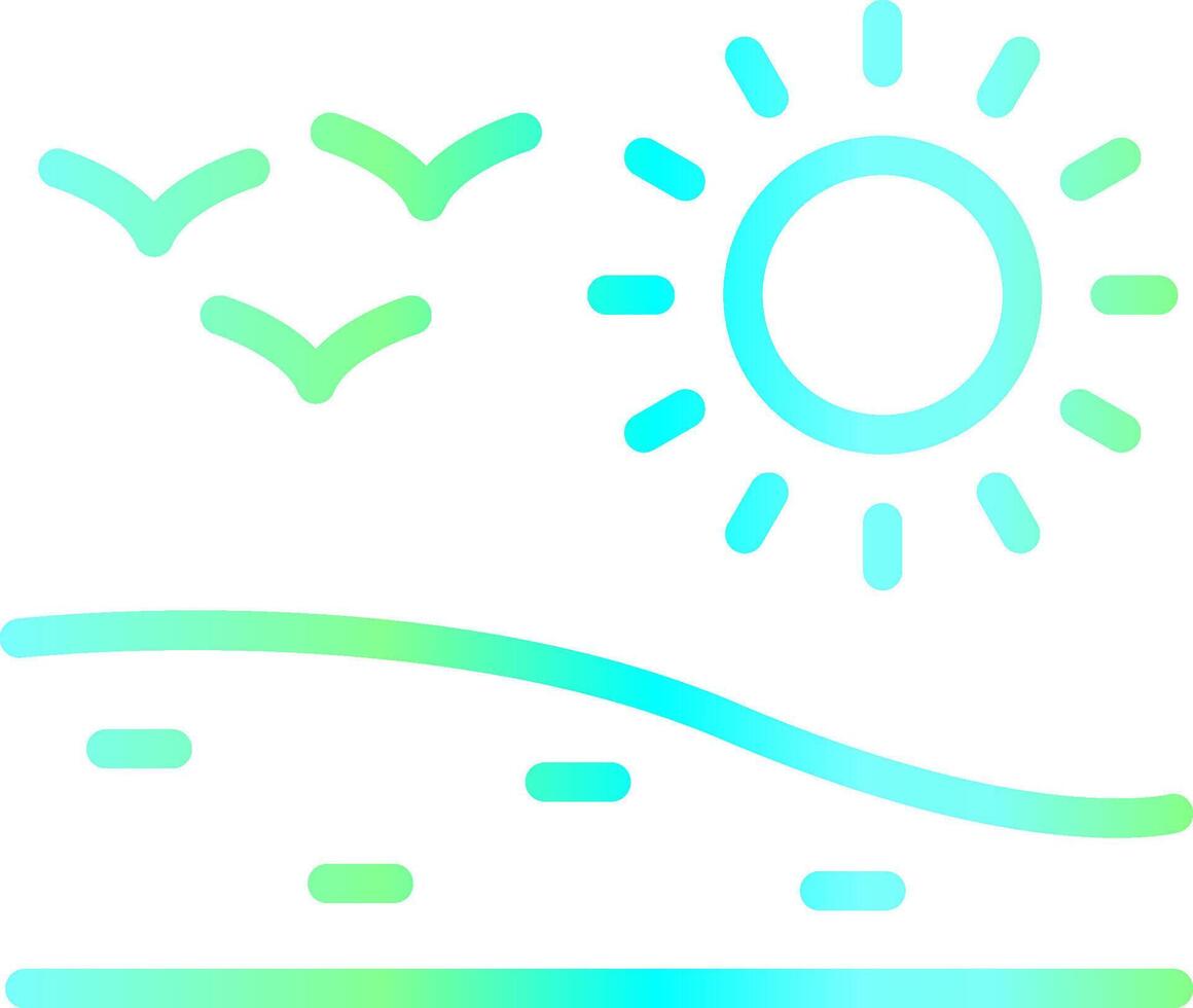 Desert Creative Icon Design vector
