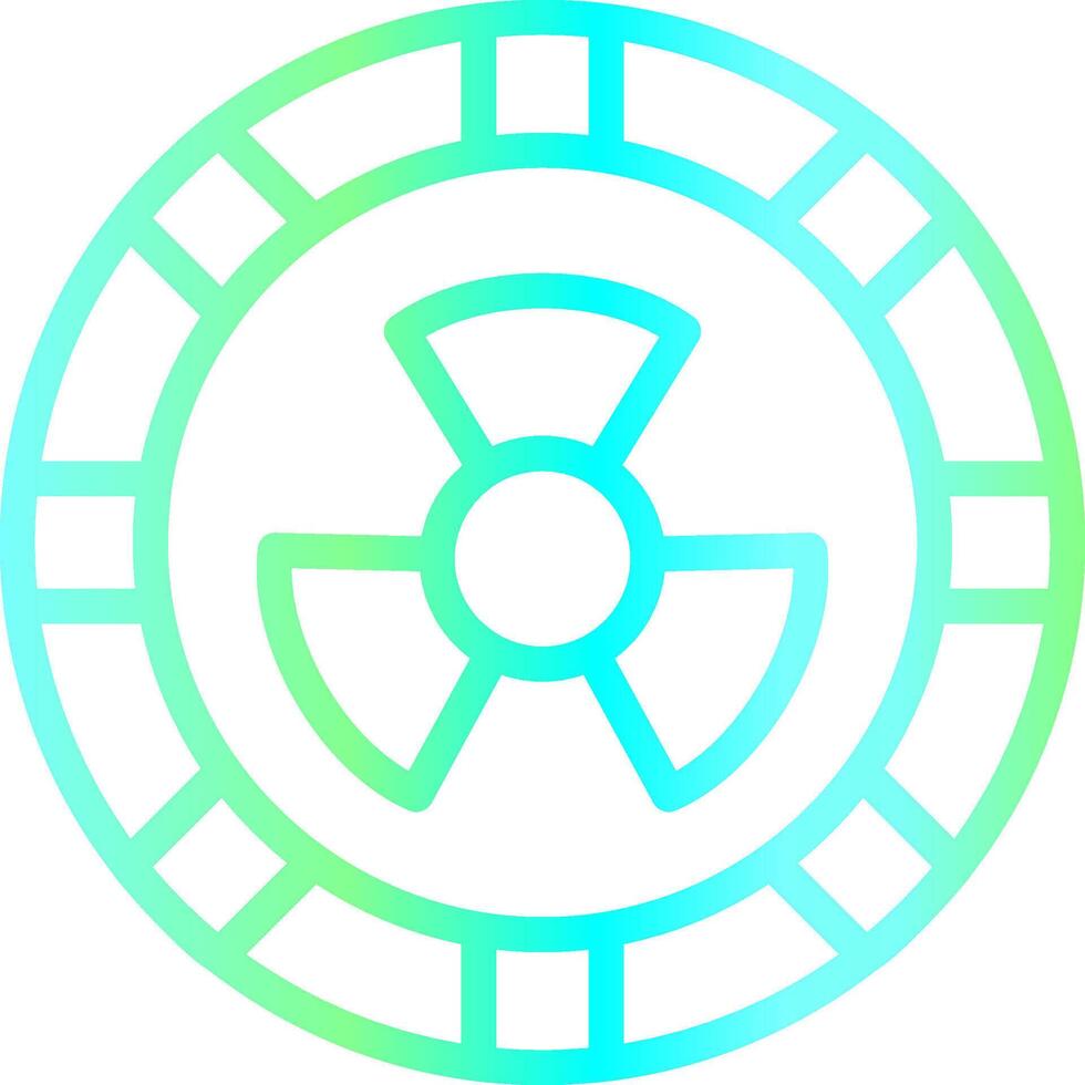 Radiation Creative Icon Design vector