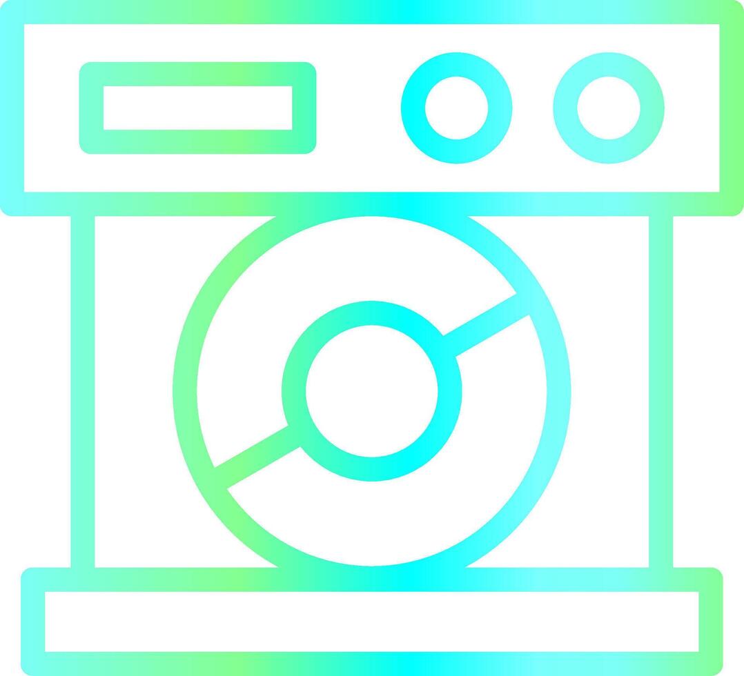 Cd Drive Creative Icon Design vector