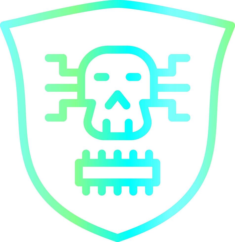 Malware Creative Icon Design vector