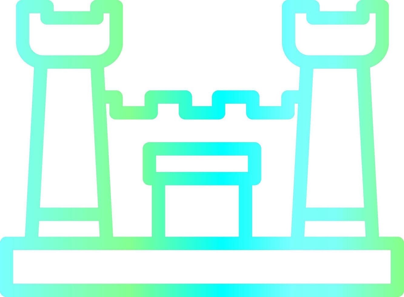 Fortress Creative Icon Design vector