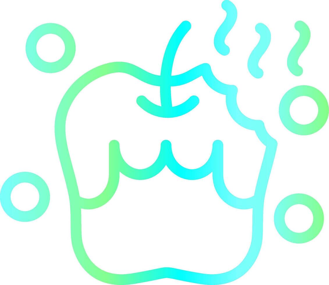 Rotten Creative Icon Design vector