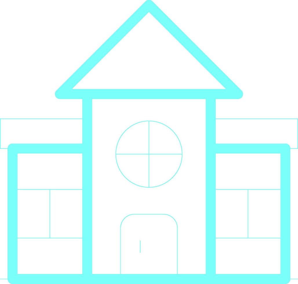 Retirement Home Creative Icon Design vector