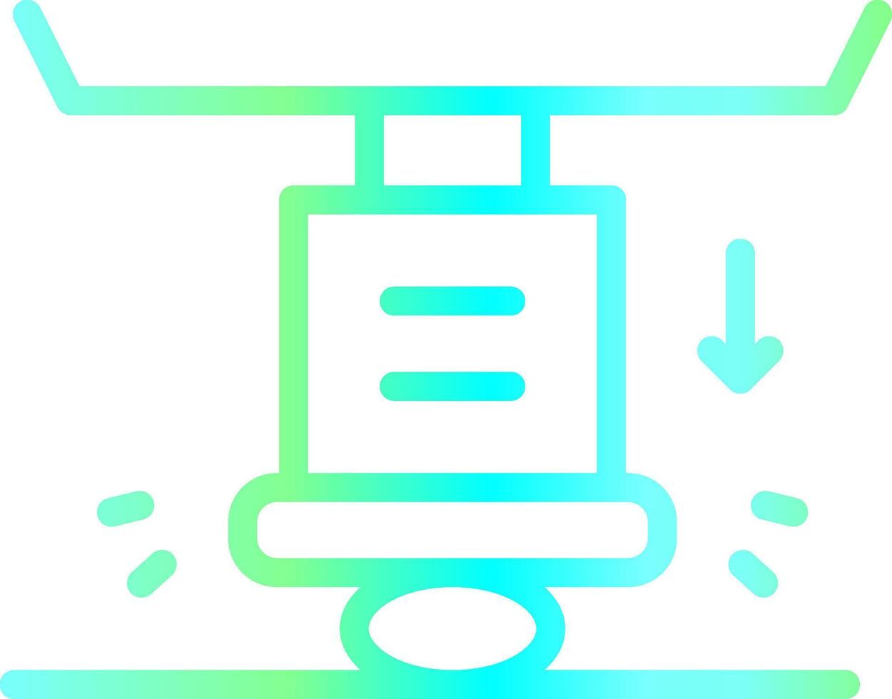 Hydraulic Creative Icon Design vector