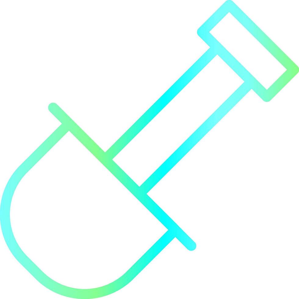 Shovel Creative Icon Design vector