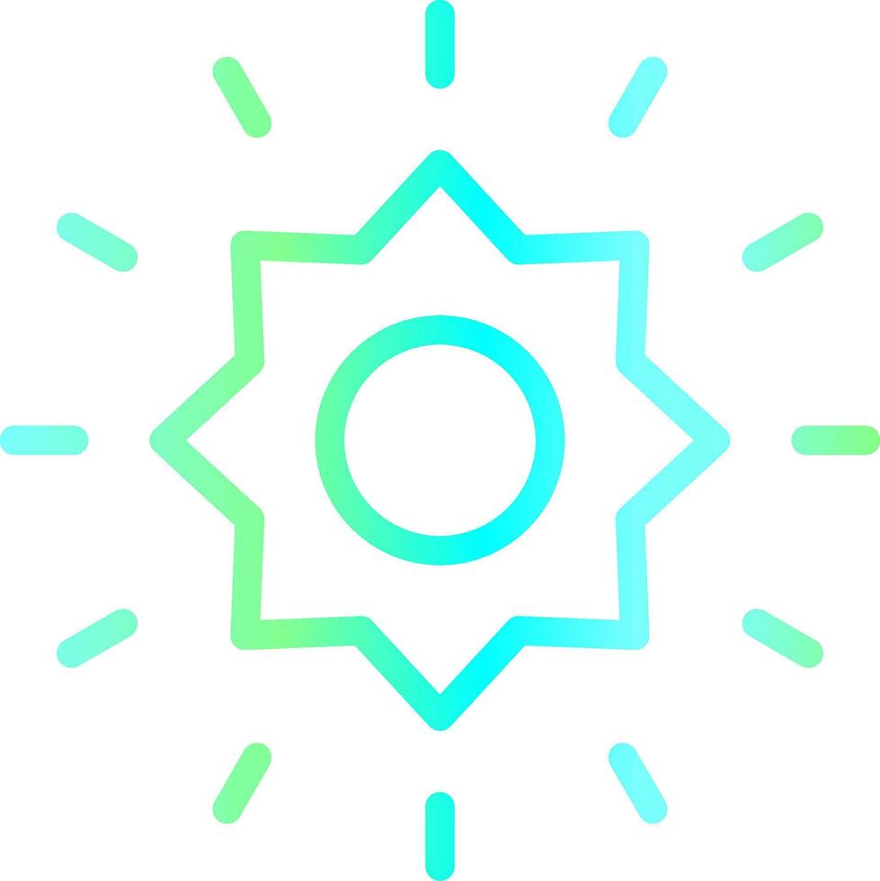 Sun Creative Icon Design vector