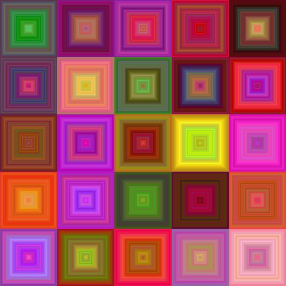 Colorful square mosaic pattern vector background design