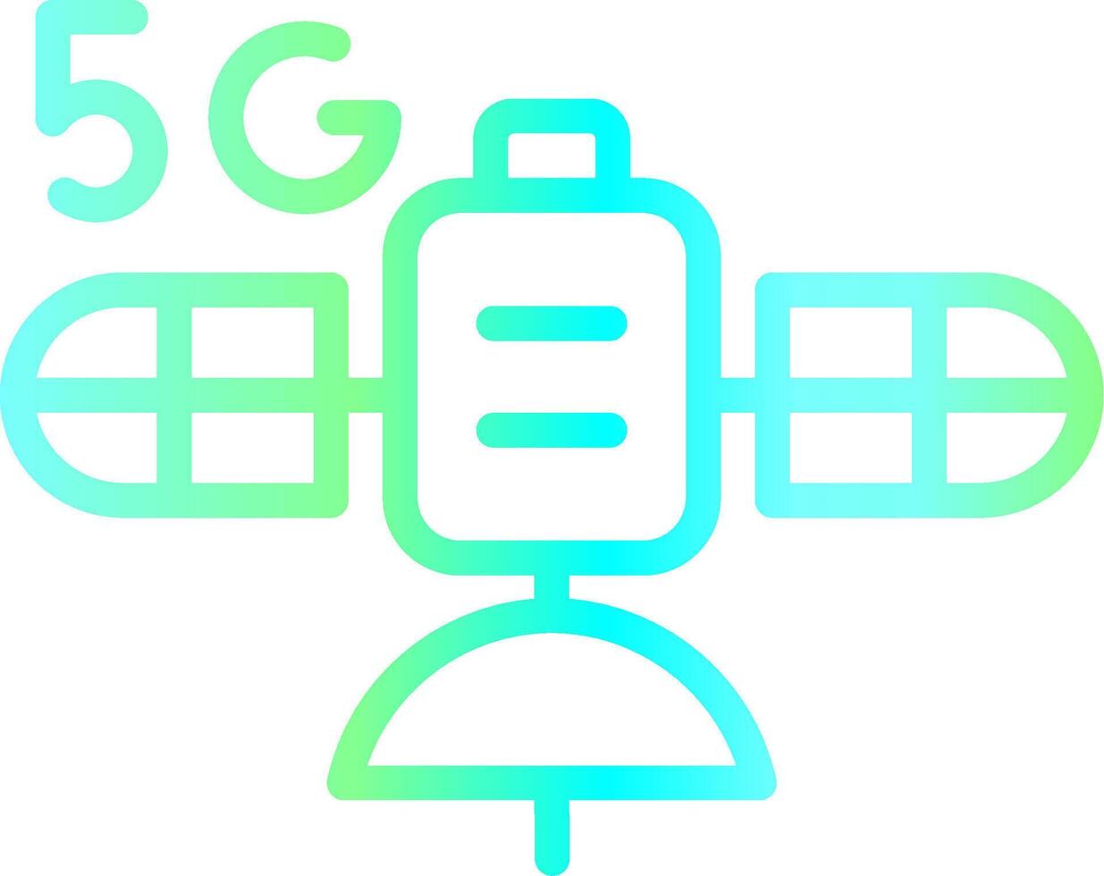 Satellite Creative Icon Design vector