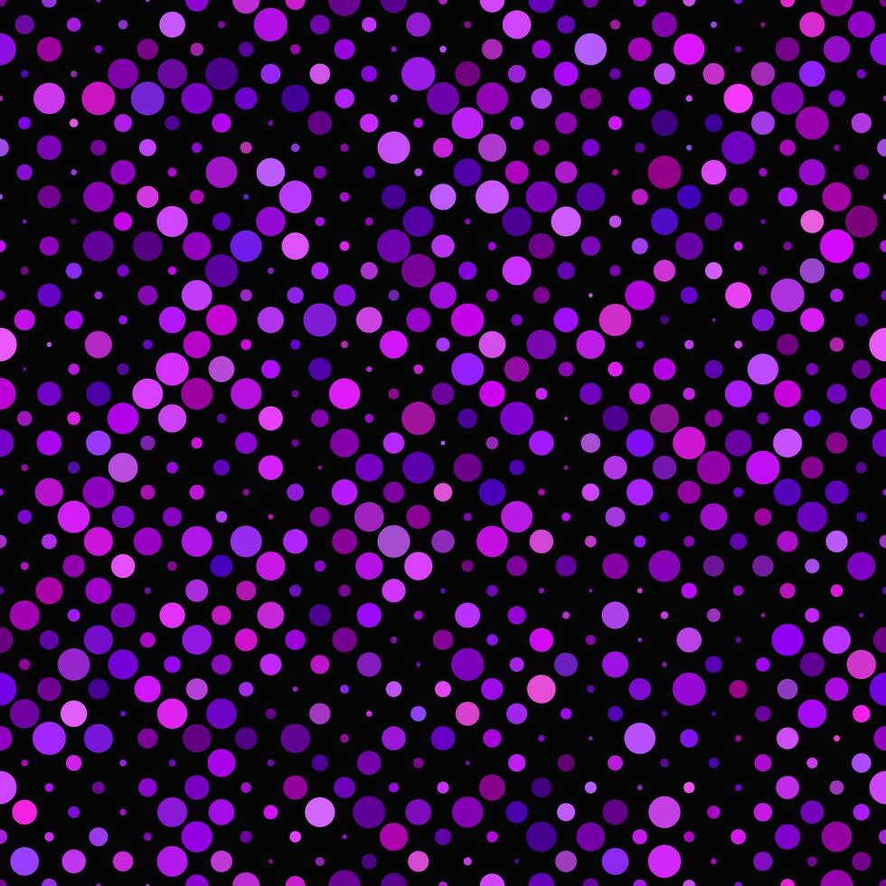 Purple color seamless dot pattern background - vector graphic design