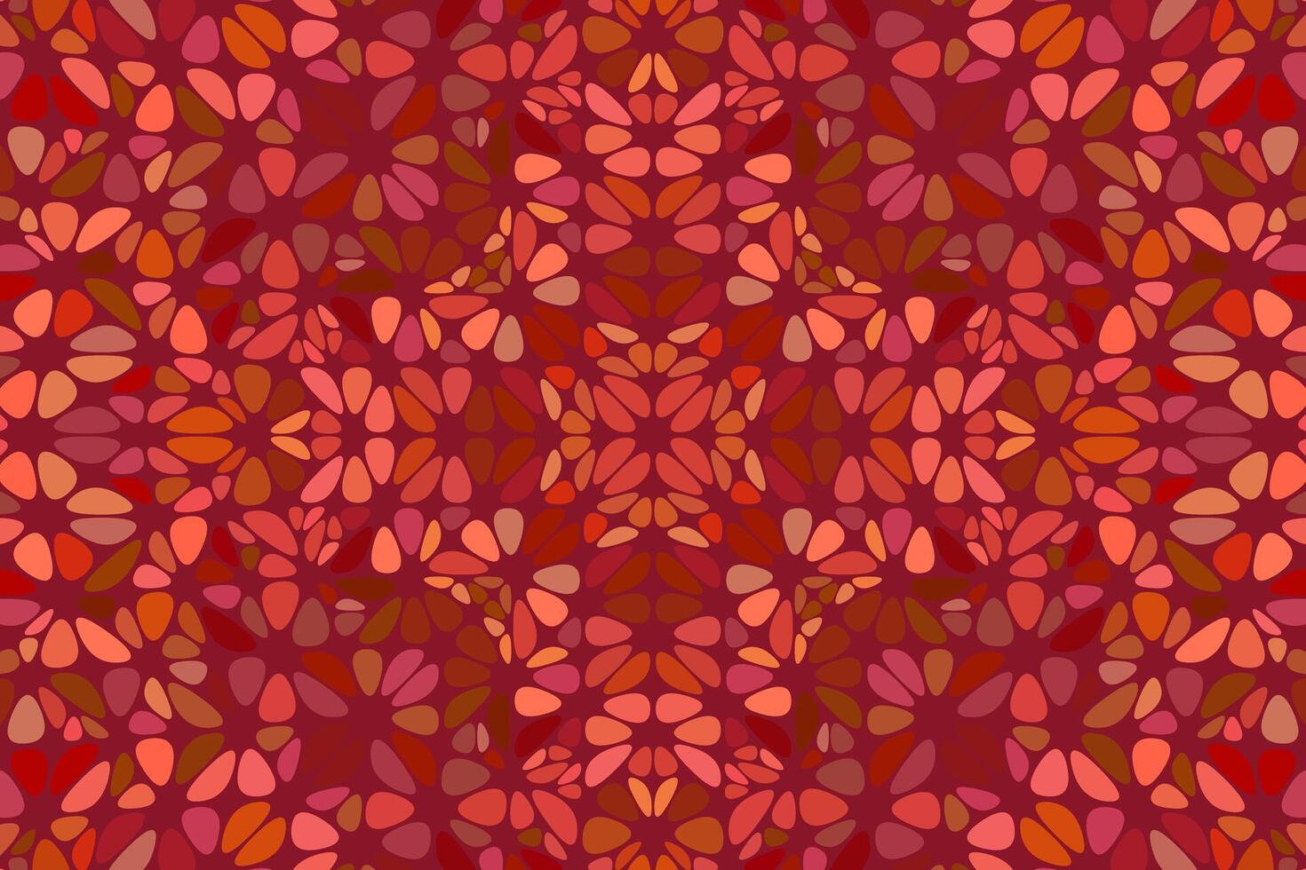 Geometrical dynamic abstract stone pattern web background - psychedelic colorful floral circular hypnotic vector graphic with curved shapes