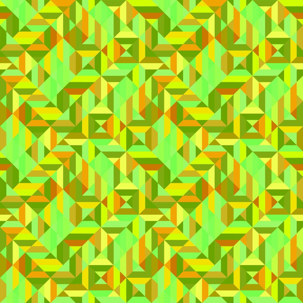 Seamless colorful mosaic pattern background - abstract vector graphic