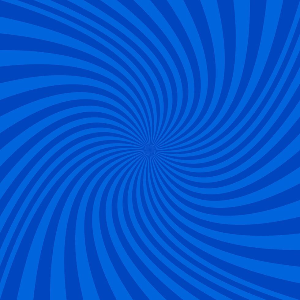 Blue abstract spiral background vector