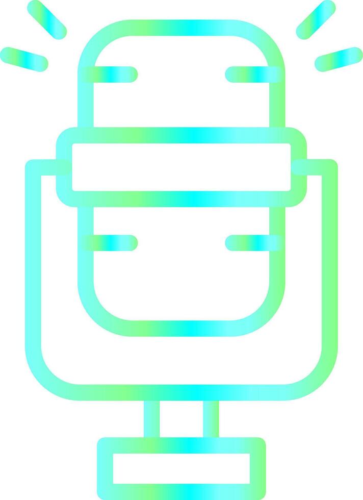 Microphone Creative Icon Design vector