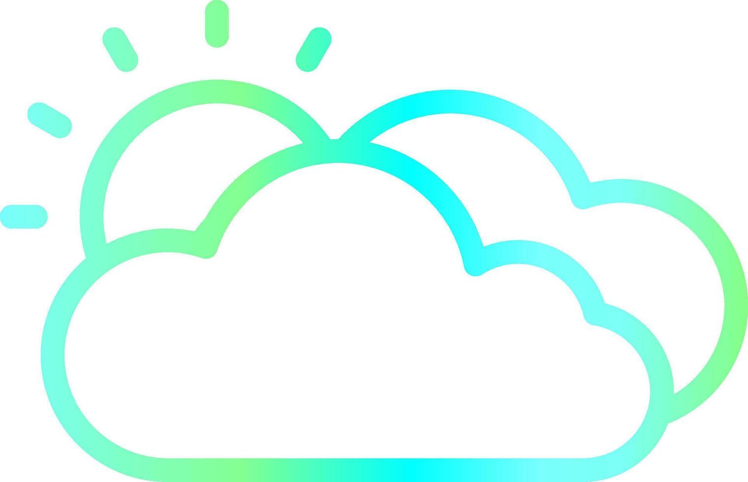 Cloud Creative Icon Design vector