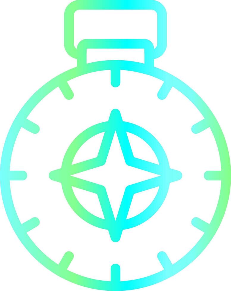 Compass Creative Icon Design vector