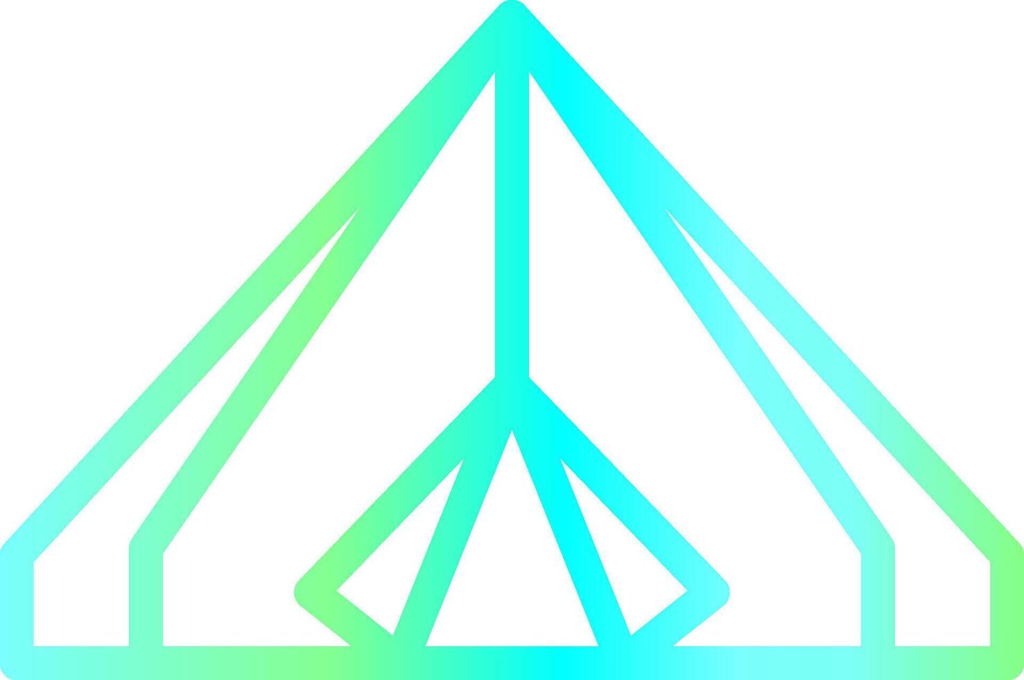 Camping Creative Icon Design vector