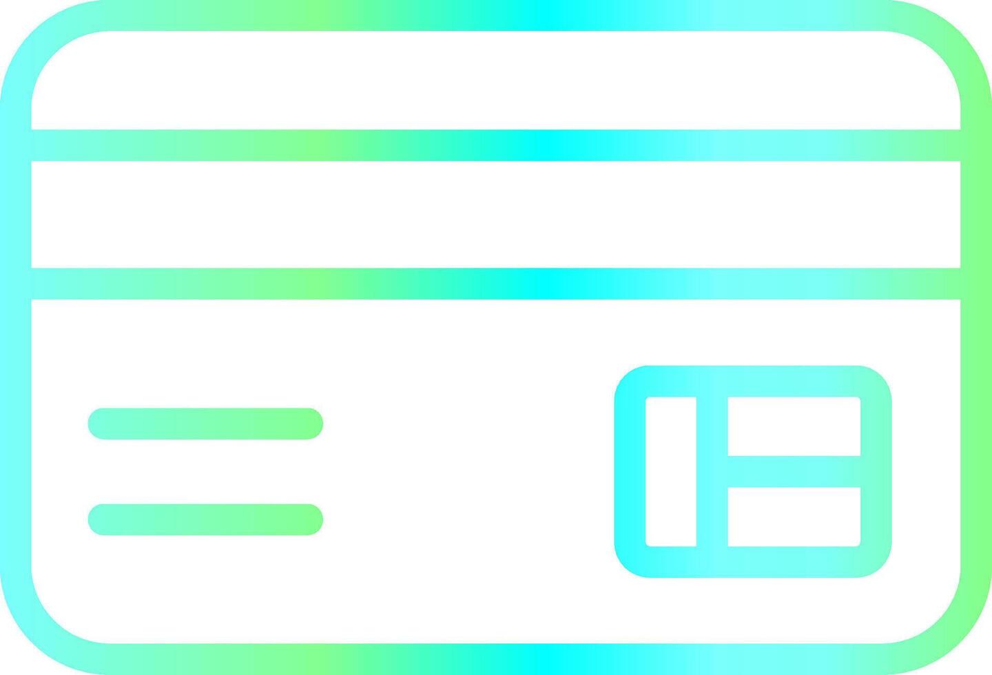 Line Blue Green Gradient Design vector
