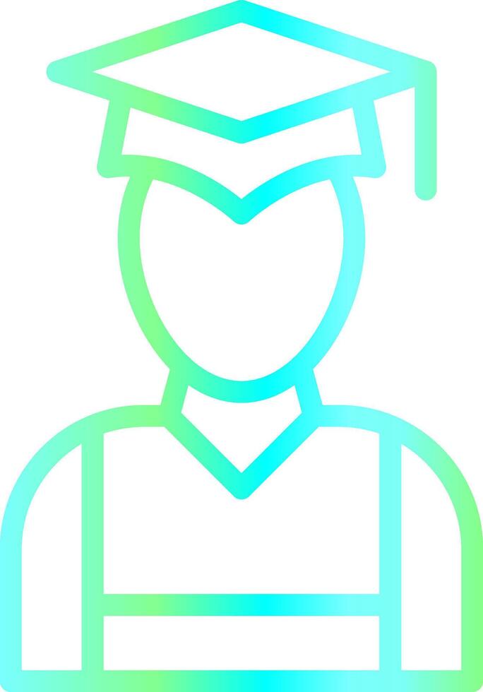 Graduate Creative Icon Design vector
