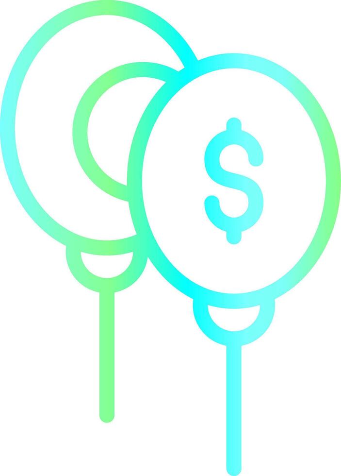 Balloon Creative Icon Design vector