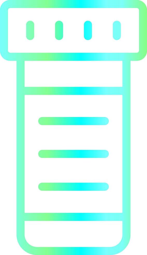 Test Tube Creative Icon Design vector