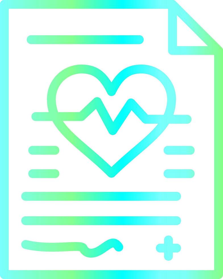 diseño de icono creativo de seguro de salud vector