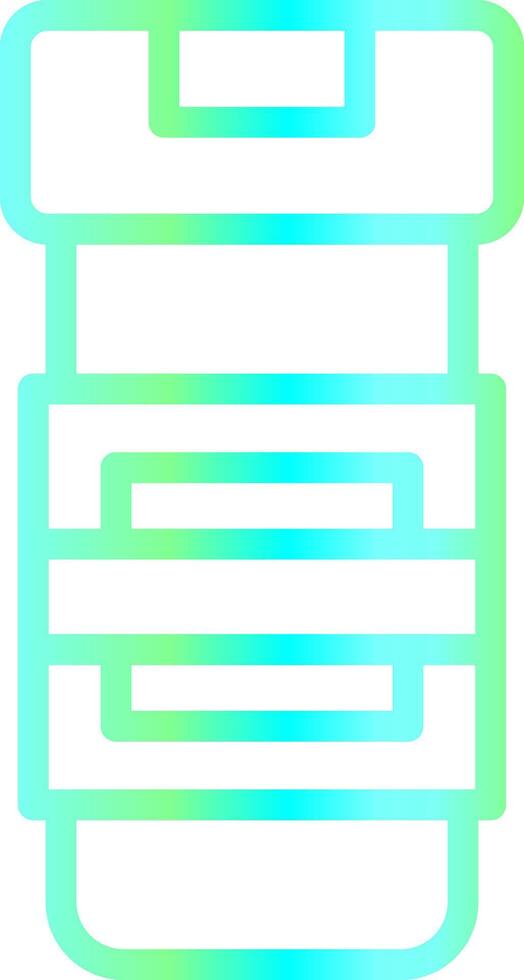 Test Tube Creative Icon Design vector