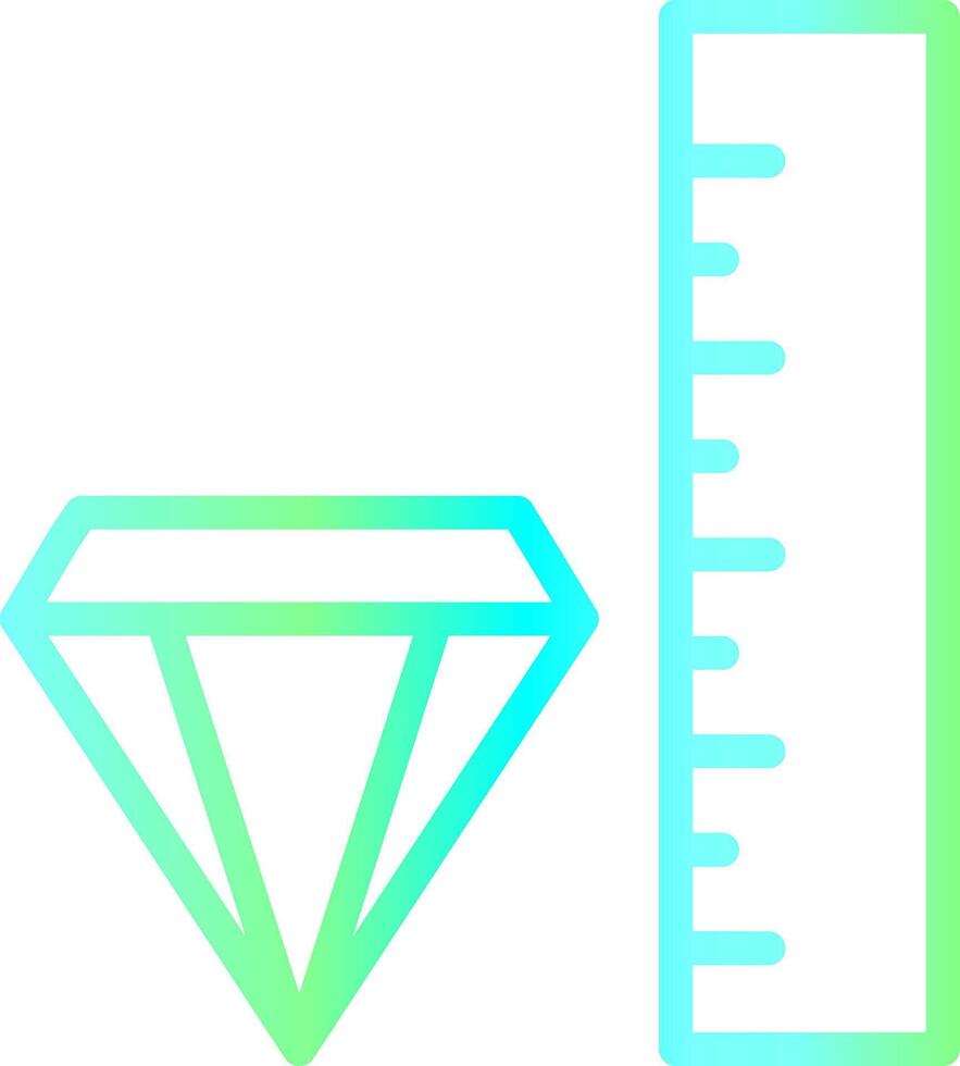 Size Creative Icon Design vector
