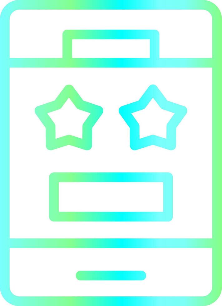 Customer Review Creative Icon Design vector