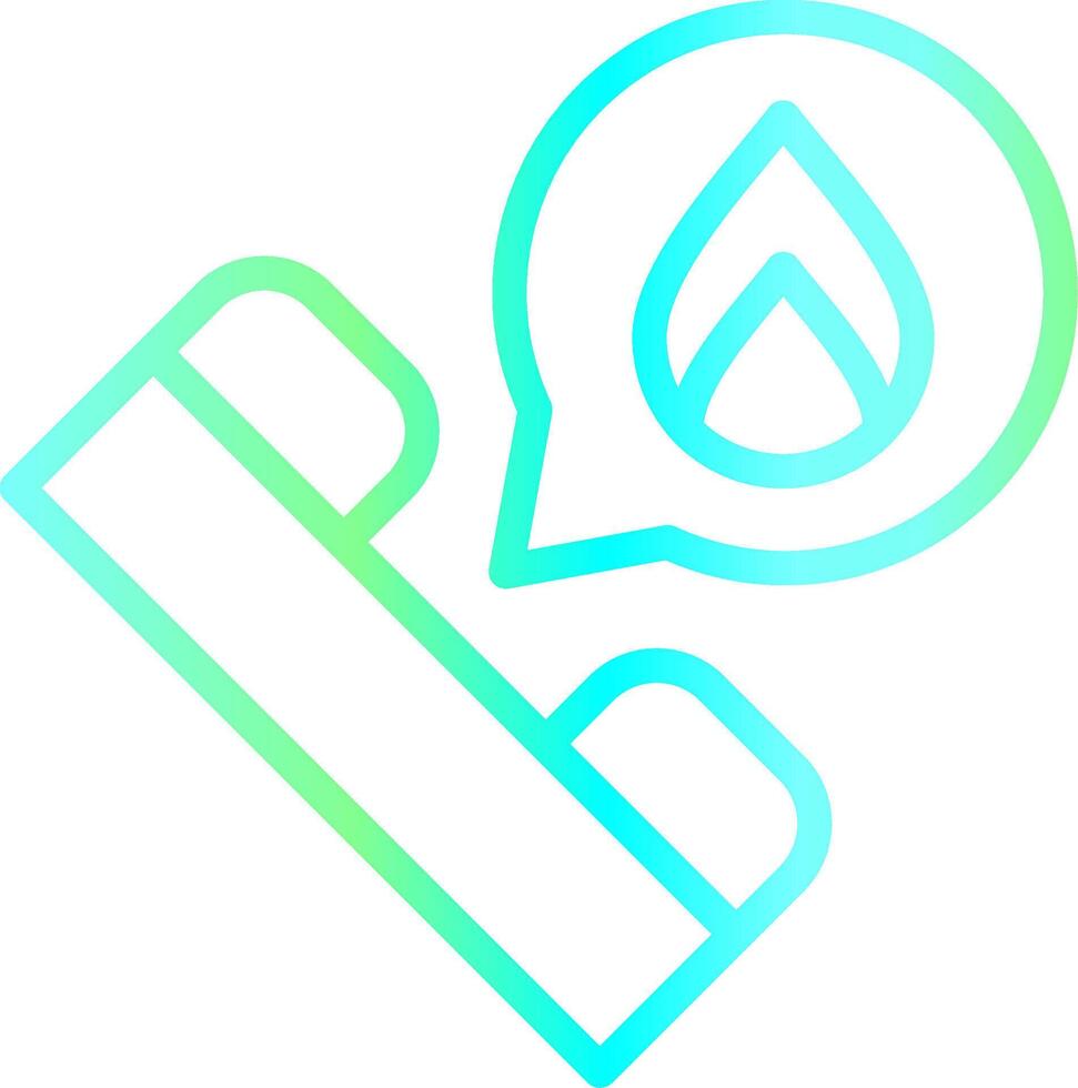 Warm Calling Creative Icon Design vector