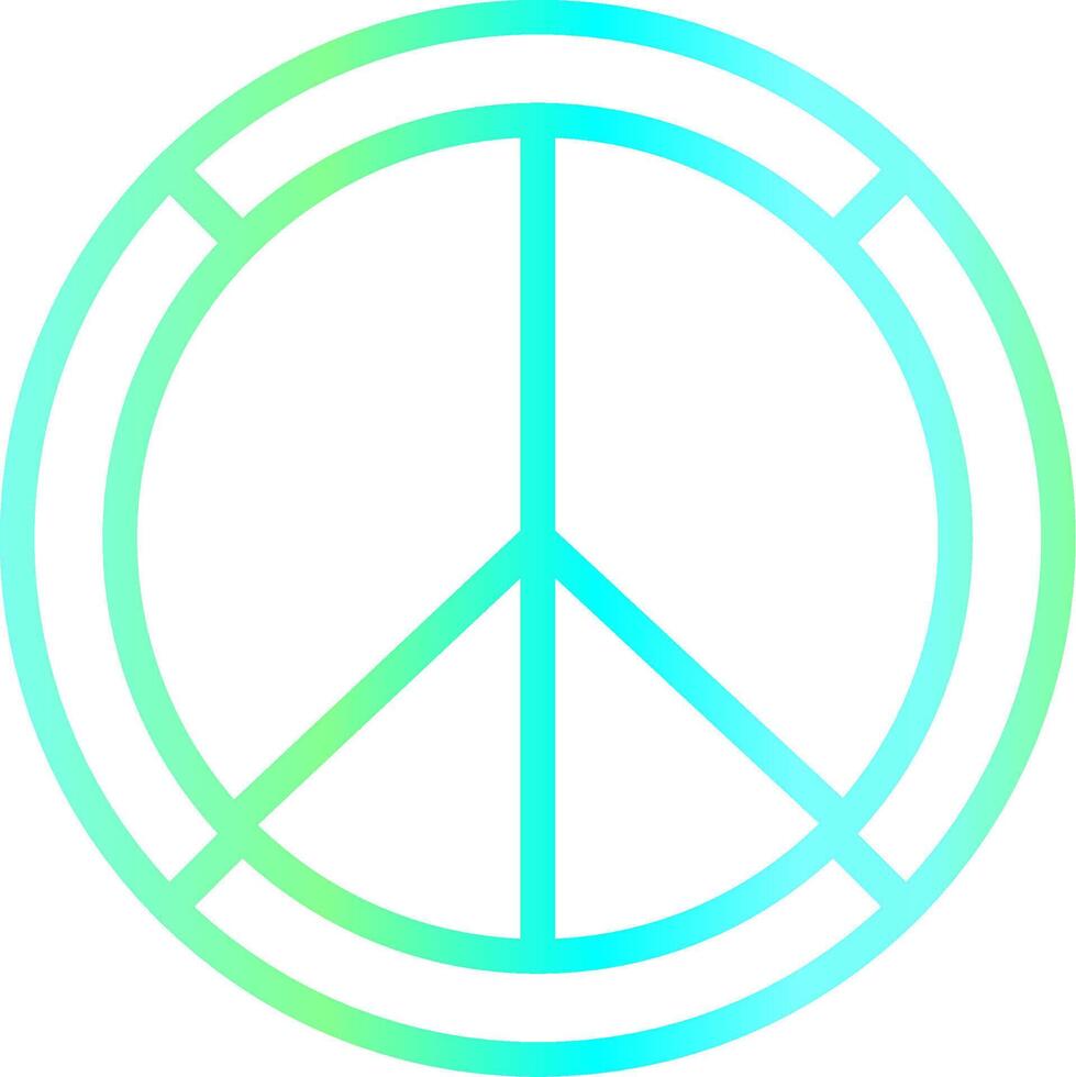 Peace Creative Icon Design vector